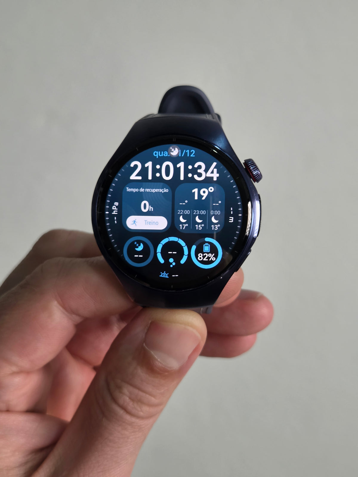 SMARTWATCH HUAWEI WATCH 5 TRUSENSE ROXO ESPACIAL + PULSEIRA EXTRA