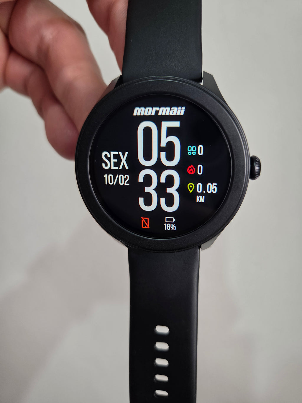 SMARTWATCH MORMAII LIFE ULTRA COM RESISTÊNCIA À ÁGUA