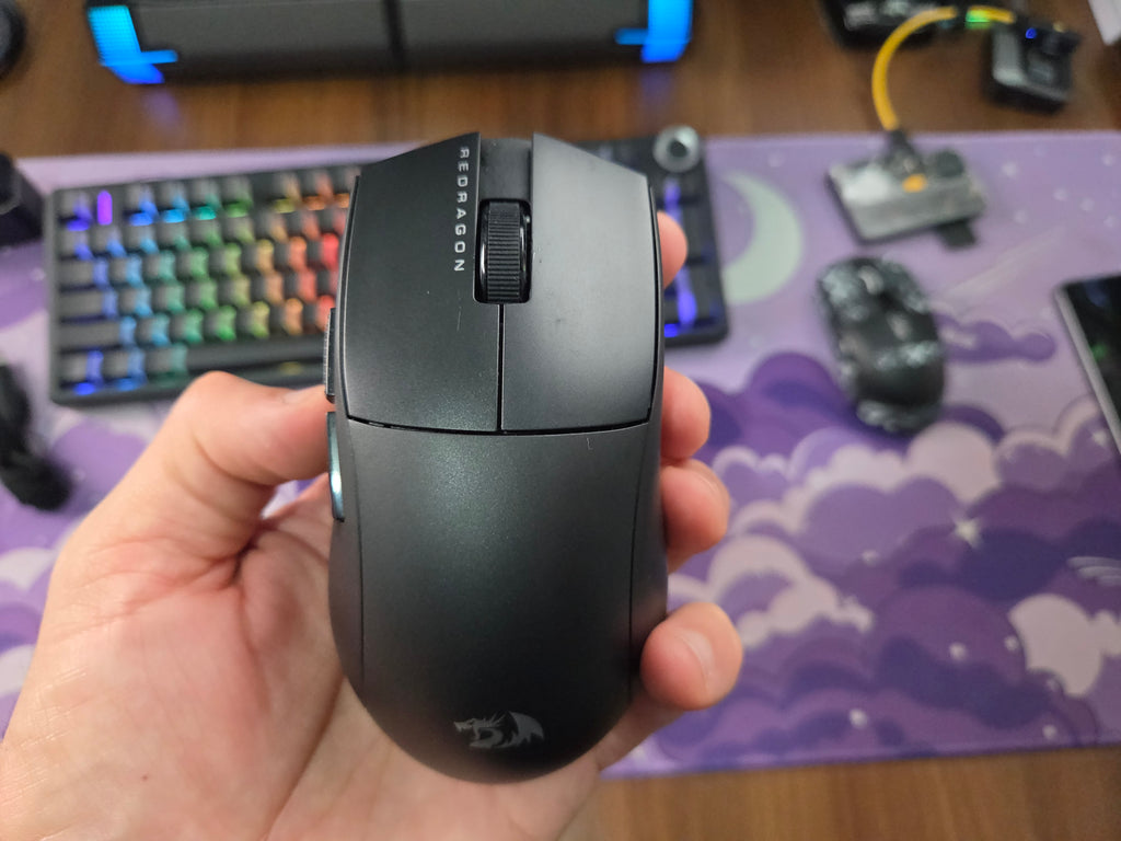MOUSE GAMER COM FIO REDRAGON K1NG 1K (MODELO M724)