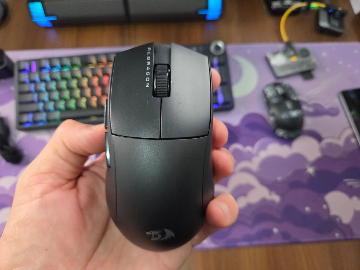 MOUSE GAMER COM FIO REDRAGON K1NG 1K (MODELO M724)