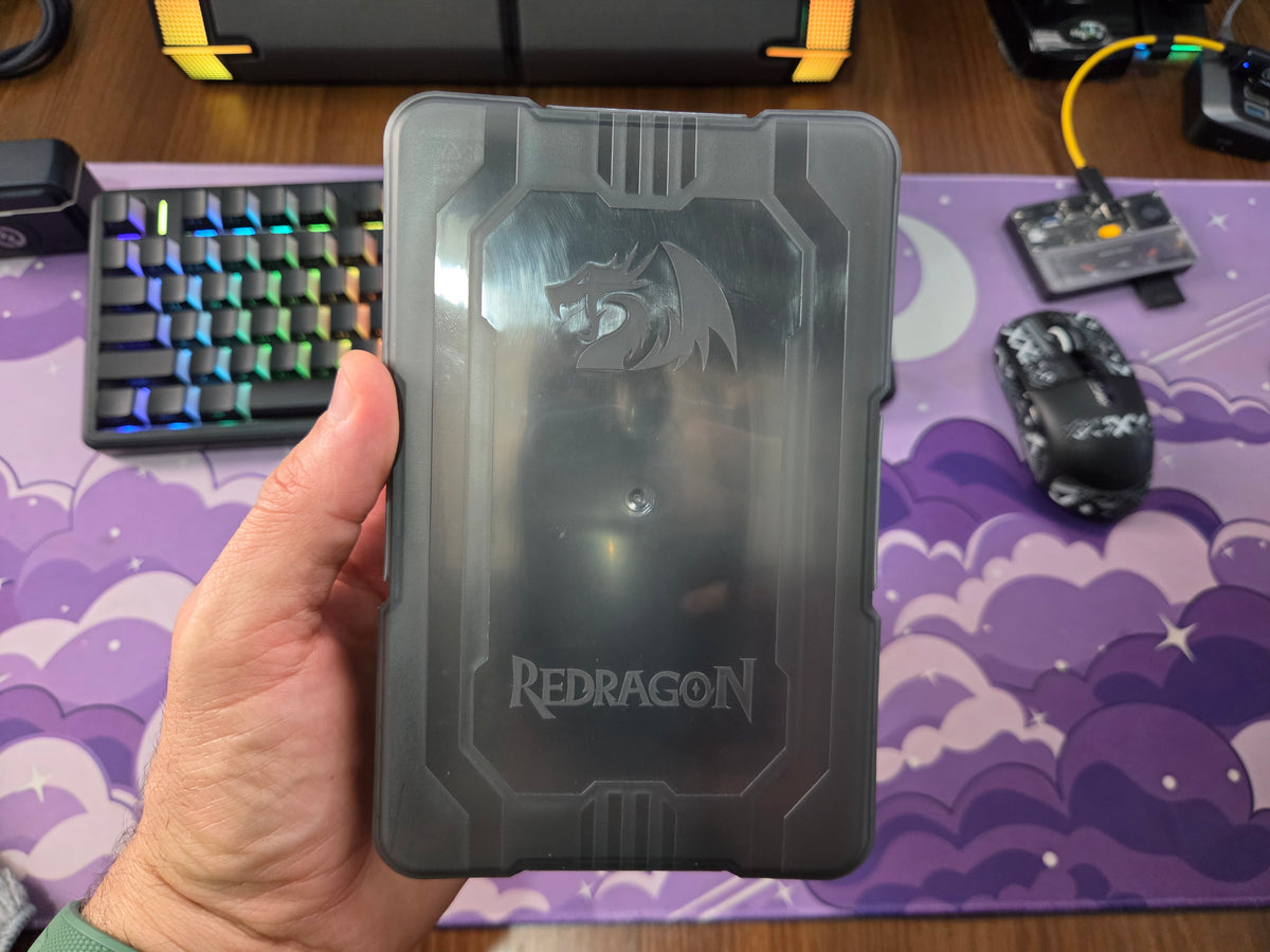 MOUSE GAMER COM FIO REDRAGON K1NG 1K (MODELO M724)