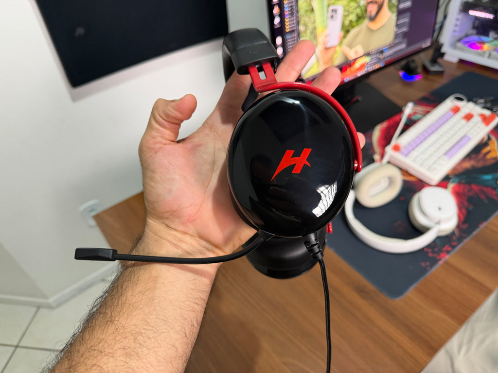 HAYLOU HEXSTORM G1 – FONE GAMER TWS COM RGB E BAIXA LATÊNCIA! 🎮