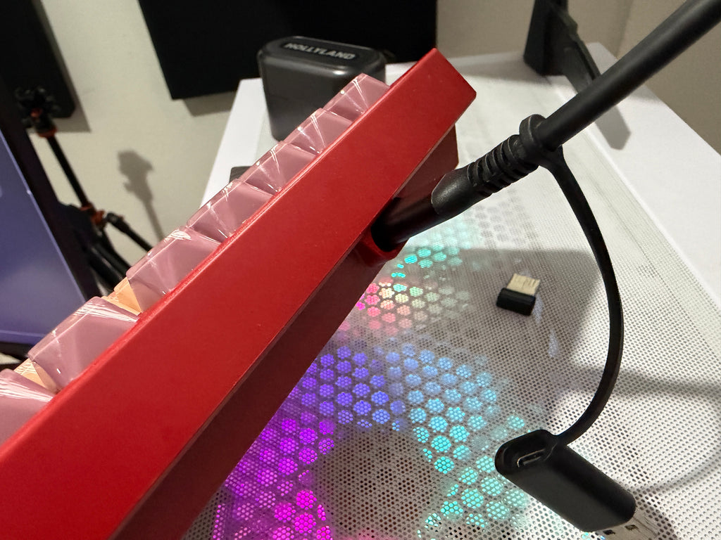 TECLADO MECÂNICO Veekos K75 – 75%, RGB, HOT SWAP E GASKET COM KNOB!