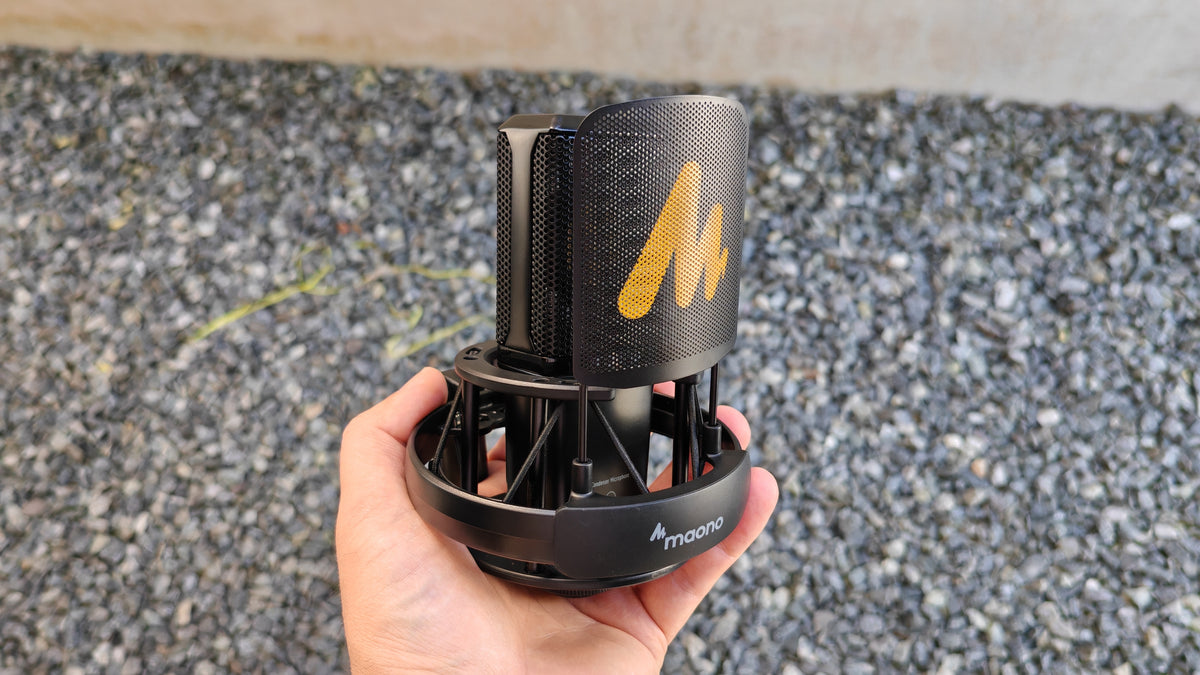 MICROFONE PROFISSIONAL MAONO PM500 – DIAFRAGMA 34MM XLR PARA PODCAST E ESTÚDIO!