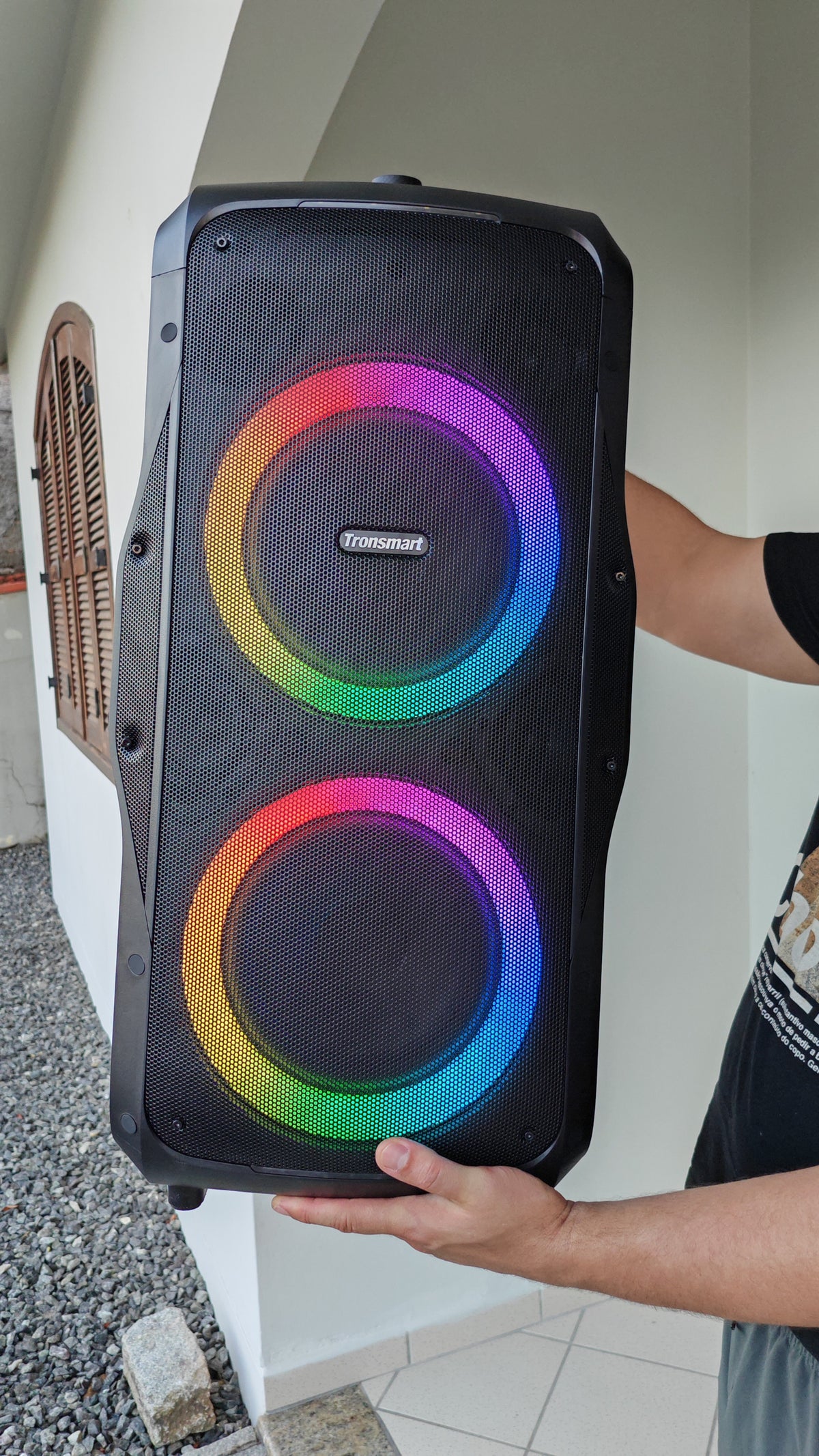 Caixa de som Bluetooth Tronsmart Halo 300 Speaker, 240W Partybox