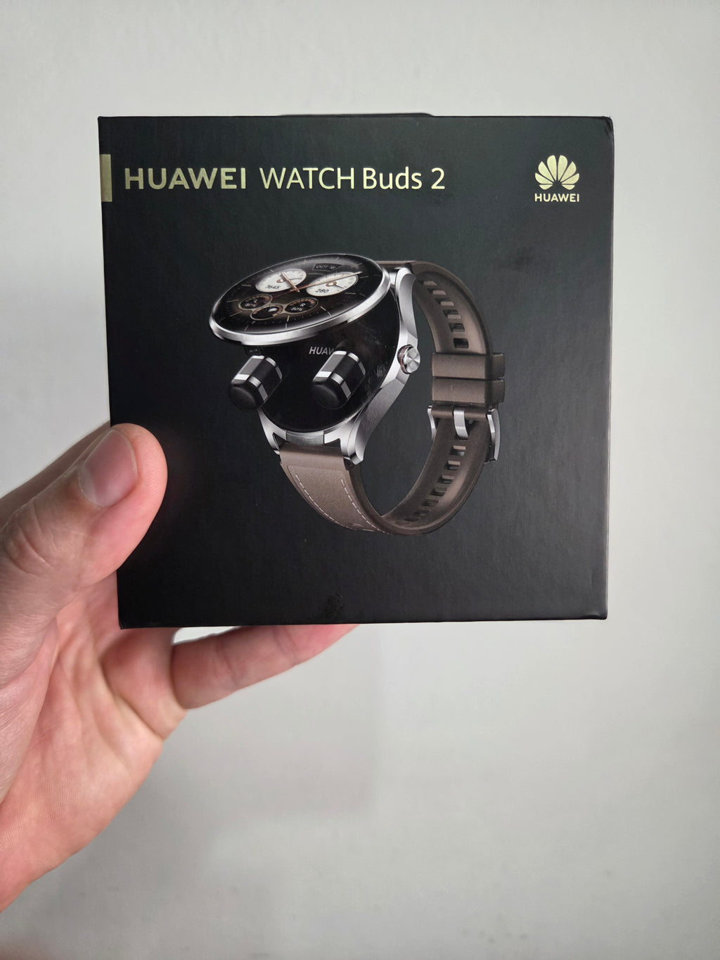 SMARTWATCH HUAWEI WATCH BUDS 2 COM FONE DE OUVIDO BLUETOOTH EMBUTIDO TITÂNIO