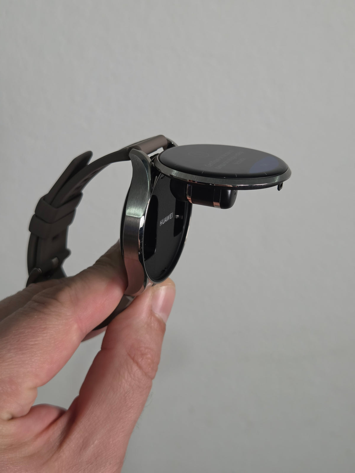 SMARTWATCH HUAWEI WATCH BUDS 2 COM FONE DE OUVIDO BLUETOOTH EMBUTIDO TITÂNIO
