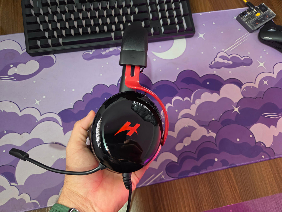 HEADSET GAMER HAYLOU HEXSTORM G1 SOM SURROUND 7.1