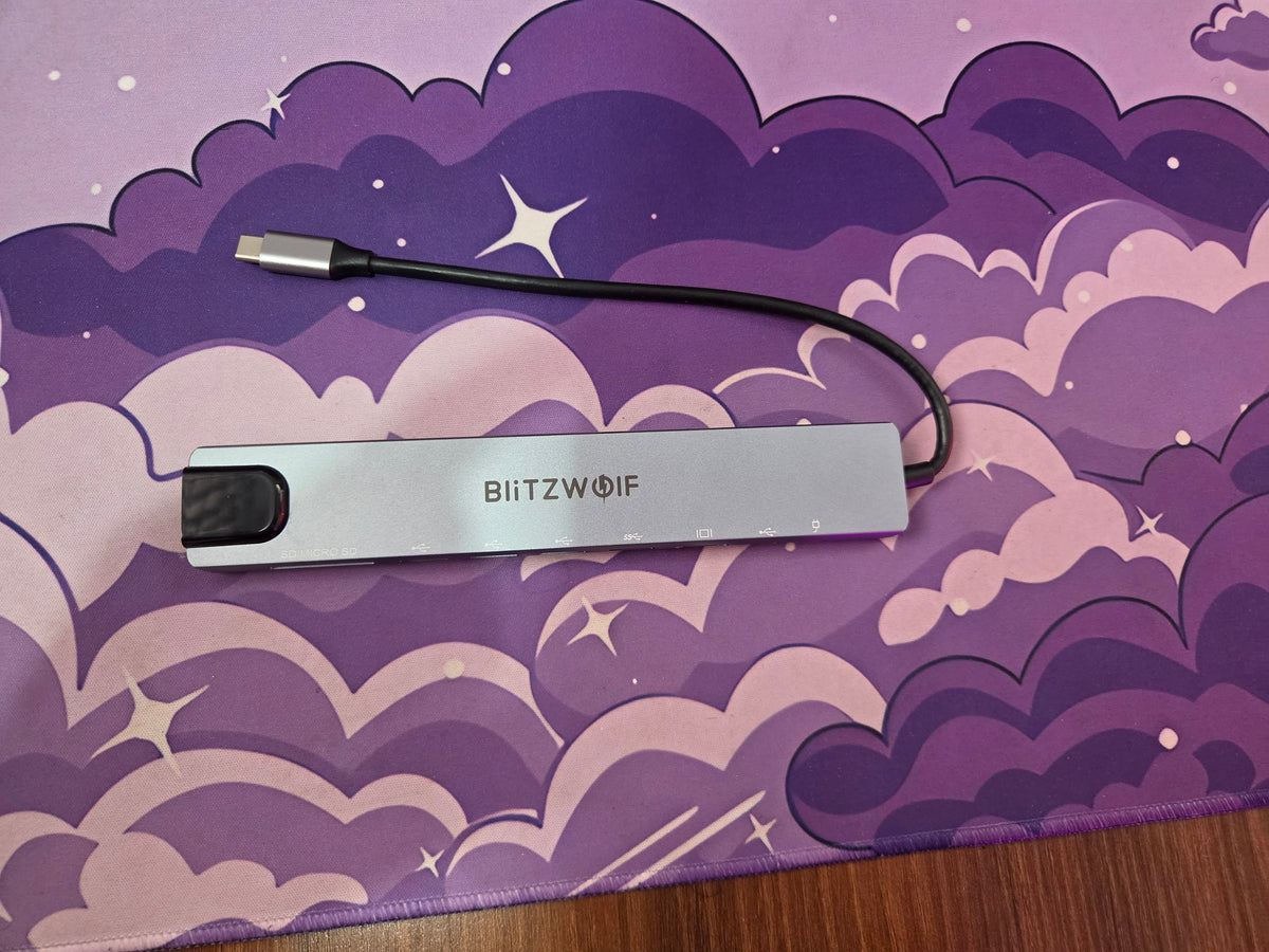 HUB USB-C 10 EM 1 BLITZWOLF BW-TH5 DOCKING STATION